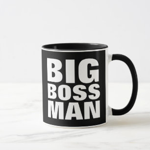BIG BOSS MAN, Funny coffee mugs