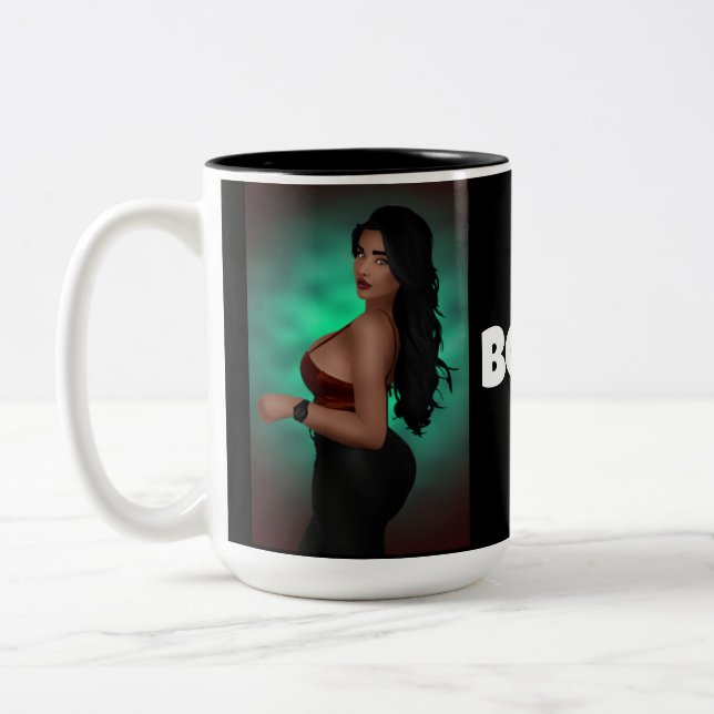 BIG BOTTOM BEAUTY COFFEE MUGS & BEER STEINS (Left)