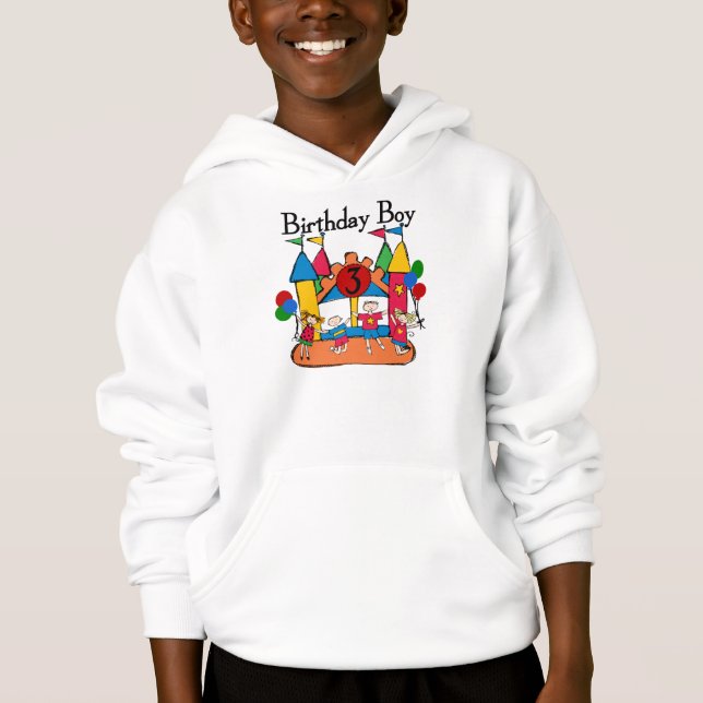 Big Bounce Boy 3rd Birthday T shirts and Gifts (Front)