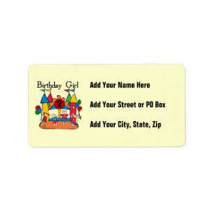 Big Bounce Girl 2nd Birthday Tshirts and Gifts Label