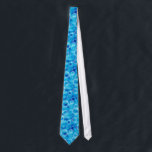 Big Bouncing Blue Bubbles Tie<br><div class="desc">Big bouncing shiny blue bubbles! Cute and cheerful pattern.</div>