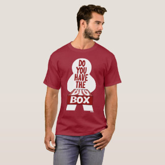Big Box Board Gamer Tabletop Question T-Shirt