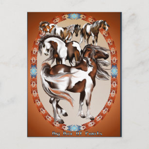 Big Box Of Paints Postcard