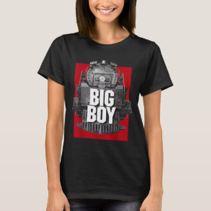Big Boy 4014 Clic Steam Engine Retro Locomotive Ra T-Shirt