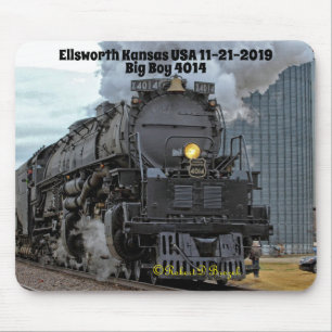 Big Boy 4014 Ellsworth Kansas Mouse Mat