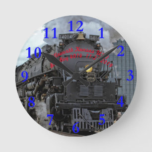 Big Boy 4014 Round Clock
