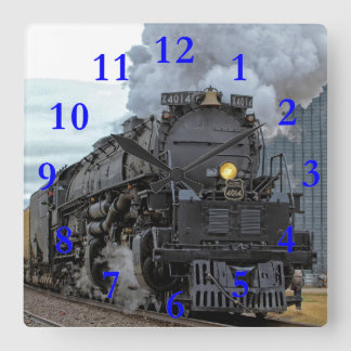 Big Boy 4014 Square Wall Clock