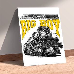 Big Boy 4014 Steam Loco. Union Pacific Class 4000 Photo Print