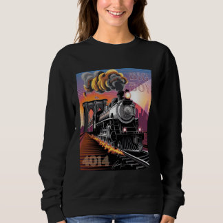 Big Boy 4014 Train Steam Engine Locomotive 4014 Ra Sweatshirt
