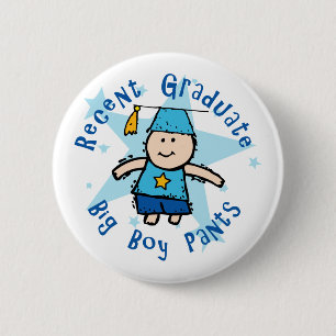 Big Boy Pants 6 Cm Round Badge