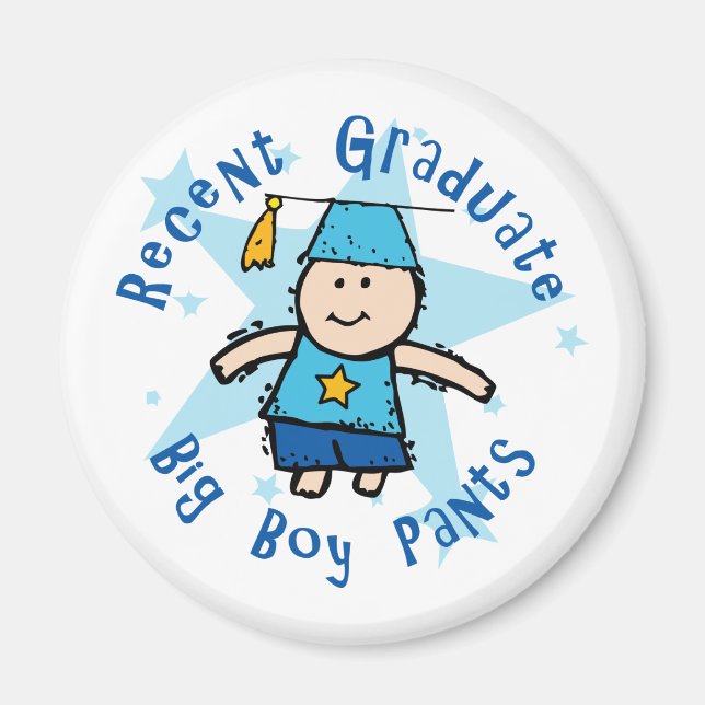 Big Boy Pants Magnet (Front)