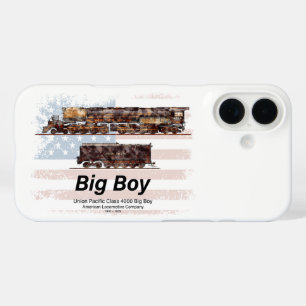 Big Boy Vintage Steam Train American Locomotive iPhone 16 Case