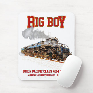 Big Boy Vintage Steam Train American Locomotive Mouse Mat