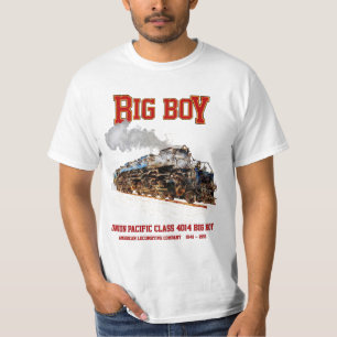 Big Boy Vintage Steam Train American Locomotive T-Shirt