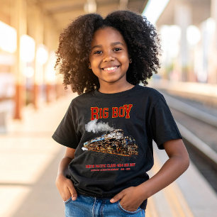 Big Boy Vintage Steam Train American Locomotive T-Shirt