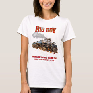 Big Boy Vintage Steam Train American Locomotive T-Shirt