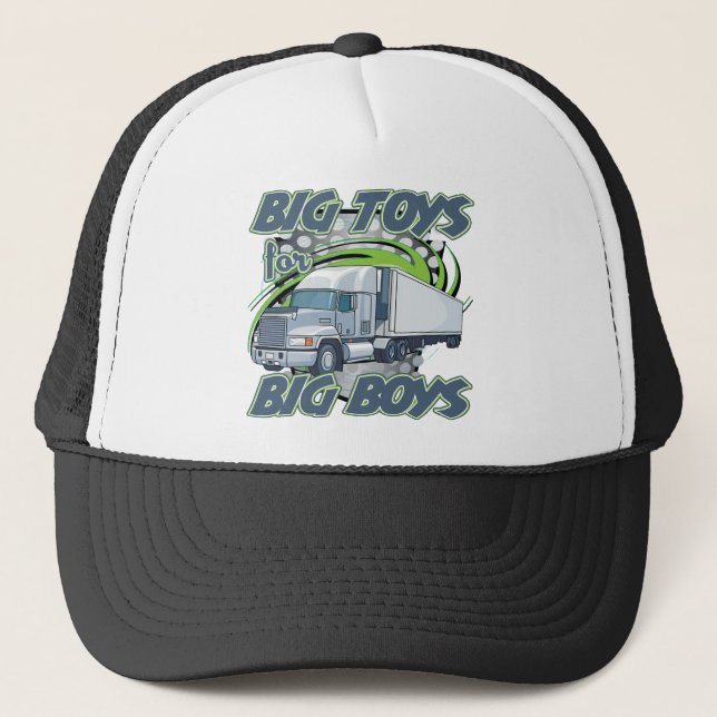 Big Boys Trucking Trucker Hat (Front)