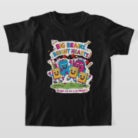 Big Brains, Bright Hearts – 1st & 2nd Grade Back-t