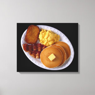 Big Breakfast Canvas Print