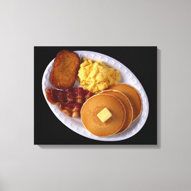 Big Breakfast Canvas Print (Front)