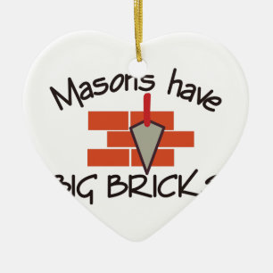 Big Bricks Ceramic Tree Decoration