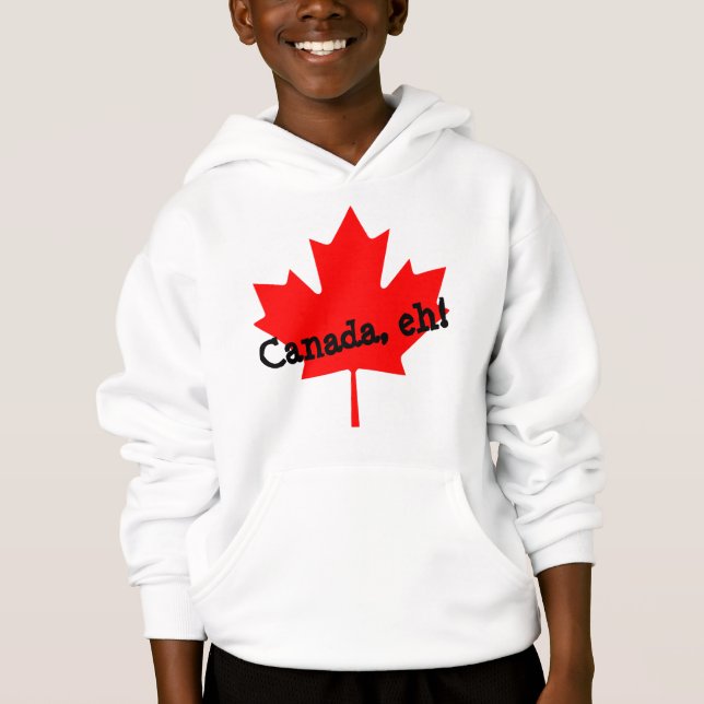 Big Bright Red Maple Leaf Canada eh! (Front)