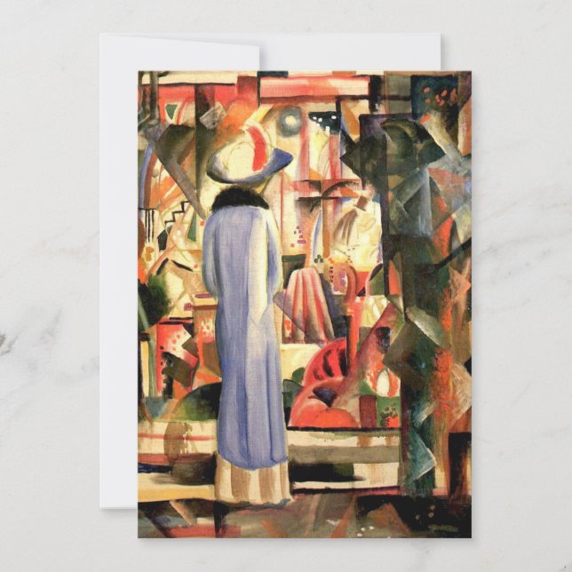 Big Bright Showcase by August Macke Holiday Card (Front)