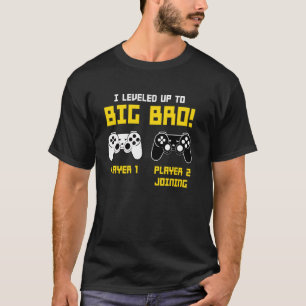 Big Bro Announcement Brother Gamer Controller Gami T-Shirt