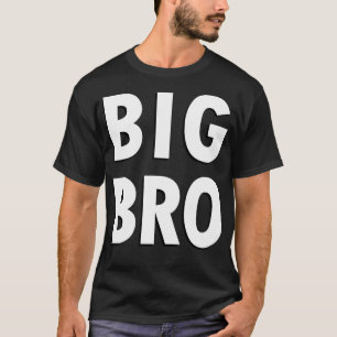 BIG BRO Black and White Big Brother T-Shirt