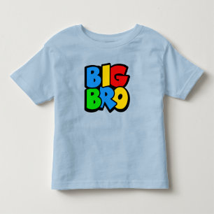 Big Bro Brother Retro Gamer Gaming Inspired design Toddler T-Shirt