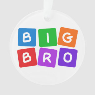 Big Bro custom ornament