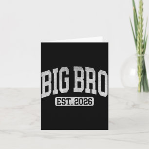 Big Bro Est 2026 New Big Bro Announcement Cool Bro
