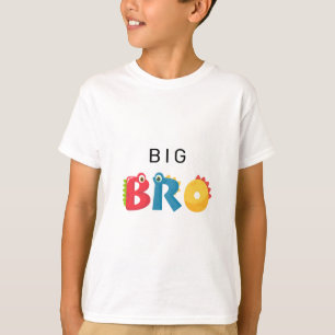 Big Bro Kids T-Shirt Cute Sibling Announcement T