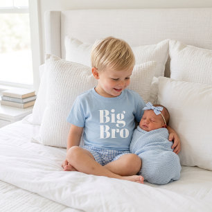 Big Bro Matching Sibling Family Baby T-Shirt