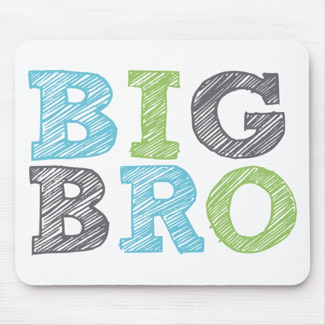 Big Bro Mouse Mat (Front)