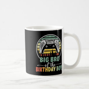 Big Bro Of The Birthday Boy Video Gamer Matching F Coffee Mug