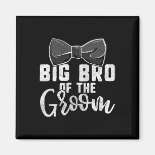 Big Bro Of The Groom Shirt For Men1  Magnet