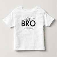 Big Bro | Personalized New Baby Announcement Toddl