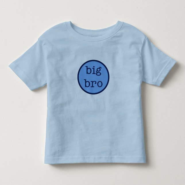Big Bro Ringer Toddler T-Shirt (Front)