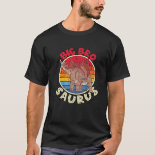Big Bro Saurus I Stegosaurus Stenops I Family Matc T-Shirt