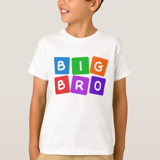 Big Bro shirt – choose style & colour (Front)