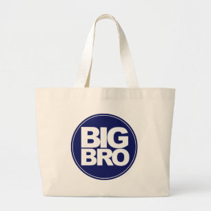 big bro t-shirt mix and match design large tote bag