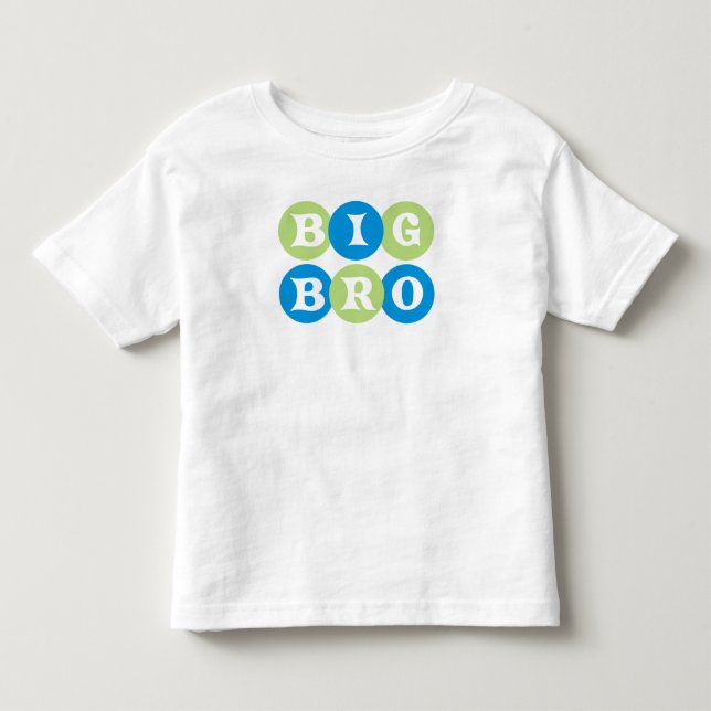 Big Bro Toddler T-Shirt (Front)