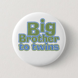 Big Bro - Twins 6 Cm Round Badge