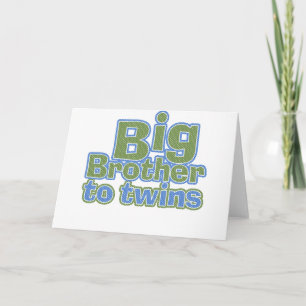 Big Bro - Twins Card
