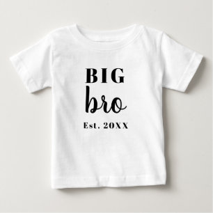 Big Bro Year Baby T-Shirt