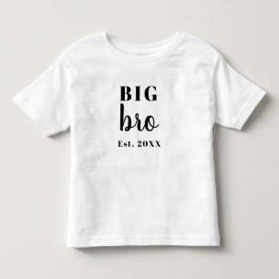 Big Bro Year Toddler T-Shirt