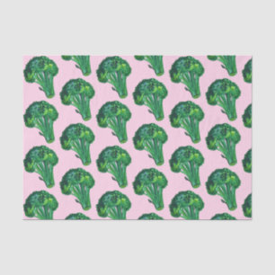 Big Broccoli Watercolor Gift Tissue Paper