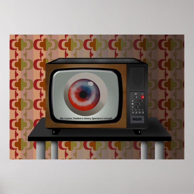 Big Brother 1984 Poster (Front)