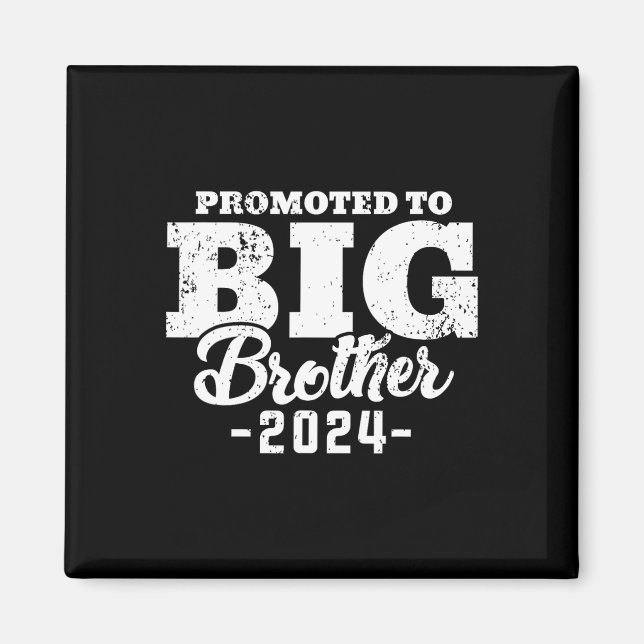 Big Brother 2024 For Toddler Youth Pregnancy Annou Magnet (Front)